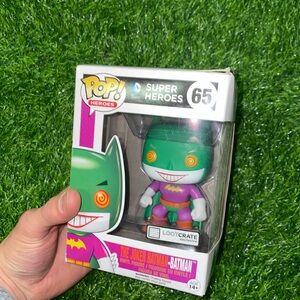 Dc funko pop joker Batman #65 loot crate exclusive